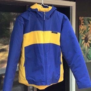 Youth fleece lined full zip coat